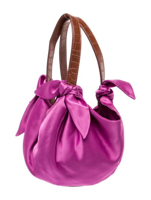 Nanushka Satin Bucket Bag