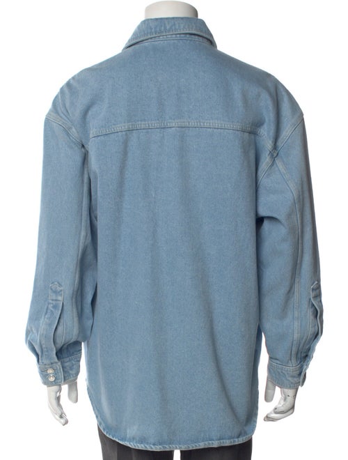 Nanushka Long Sleeve Denim Shirt