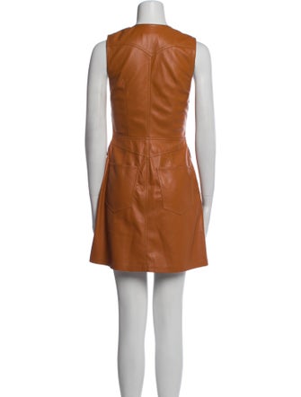 Nanushka V-Neck Mini Dress