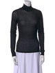 Nanushka Merino Wool Mock Neck Sweater