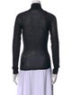 Nanushka Merino Wool Mock Neck Sweater