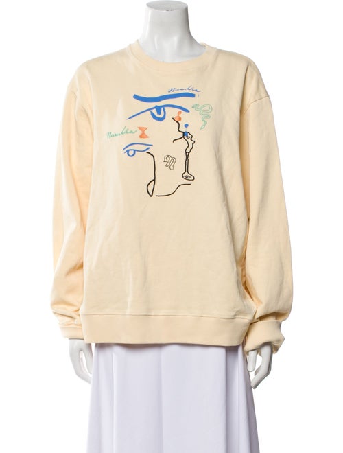 Nanushka Graphic Print Crew Neck Sweatshirt