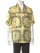 Nanushka Silk Floral Print Shirt