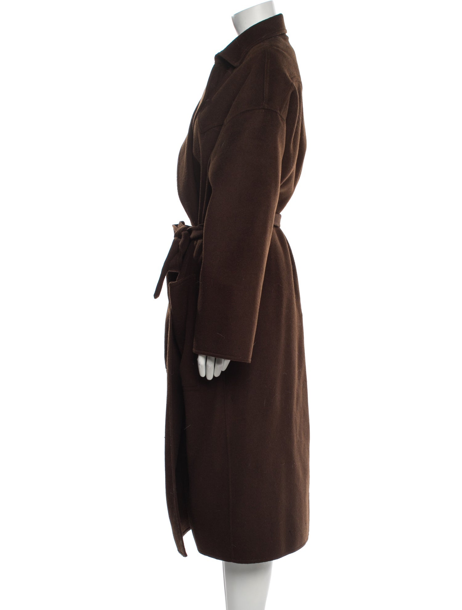 Nanushka Wool Trench Coat