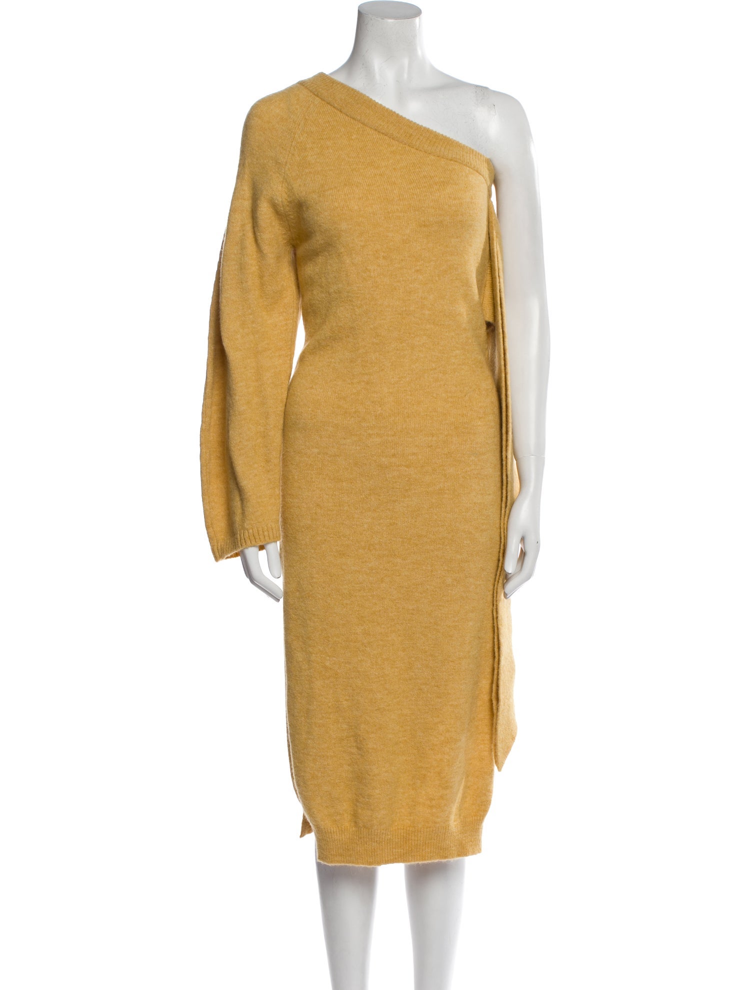 Nanushka One-Shoulder Midi Length Dress w/ Tags