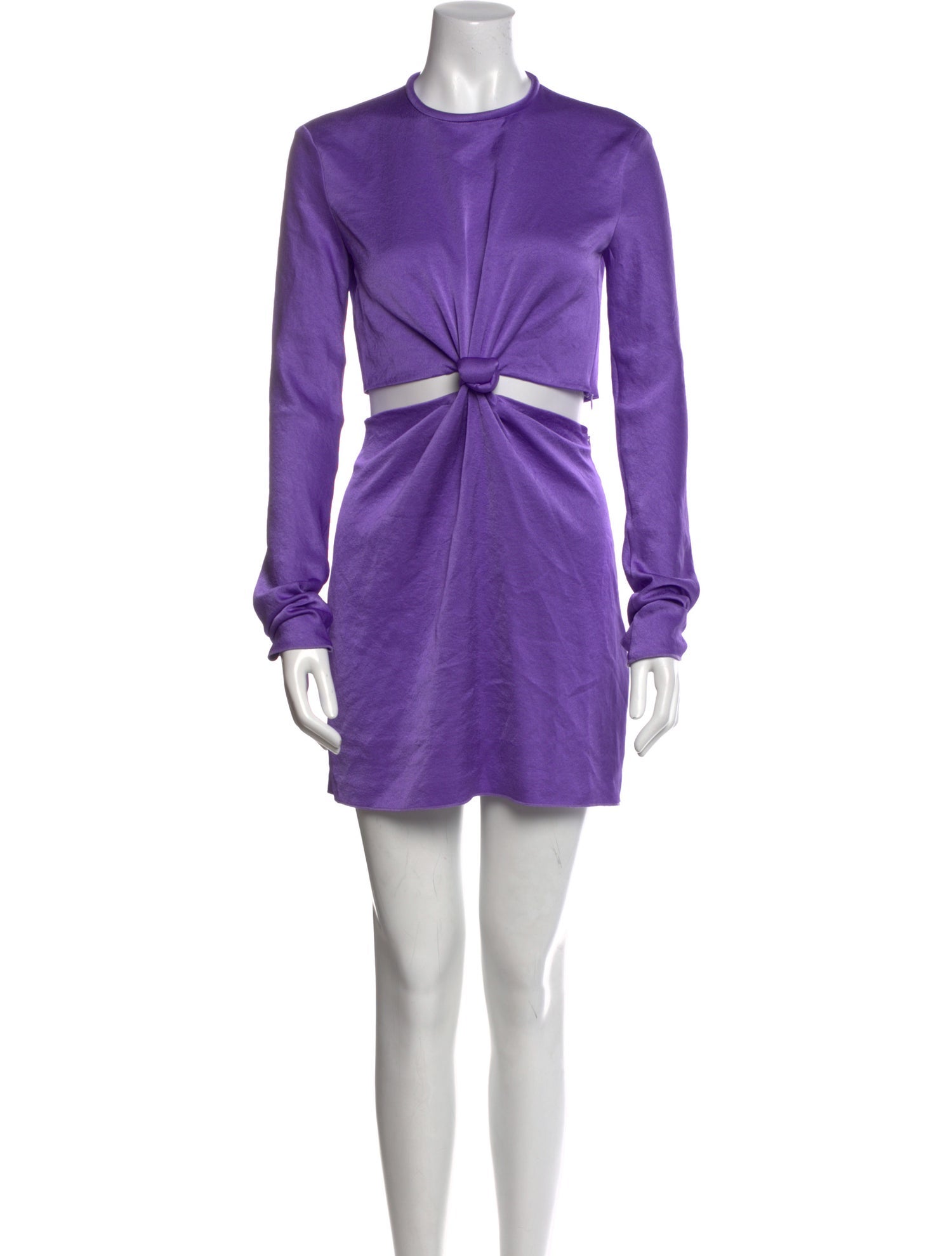 Nanushka Crew Neck Mini Dress