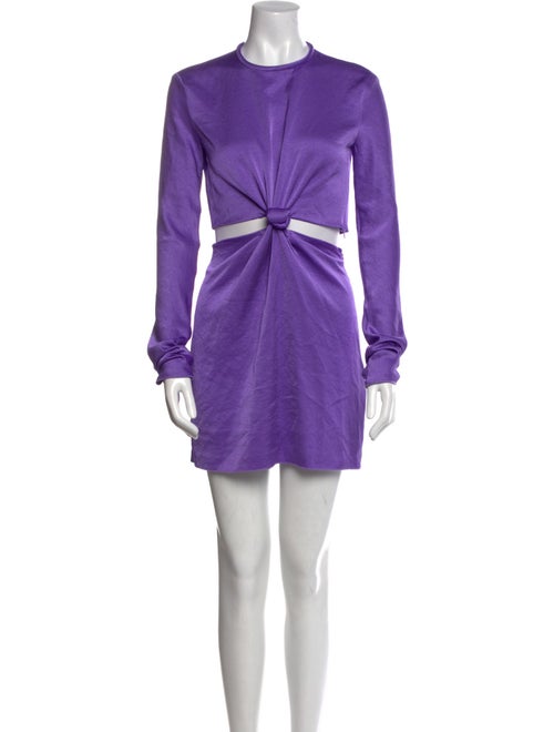 Nanushka Crew Neck Mini Dress