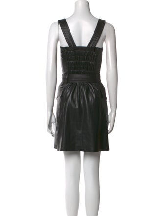 Nanushka Square Neckline Mini Dress