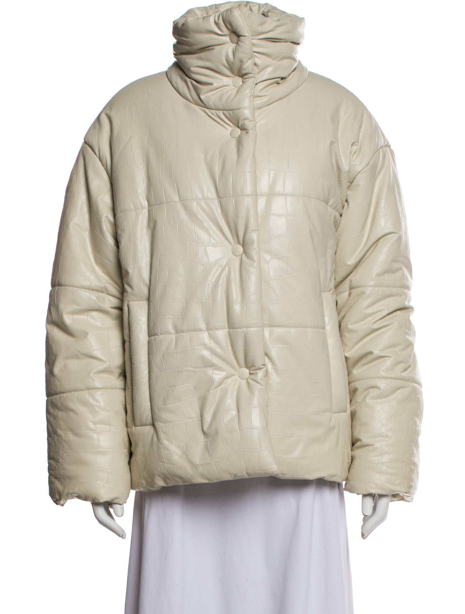 Nanushka Faux Leather Jacket