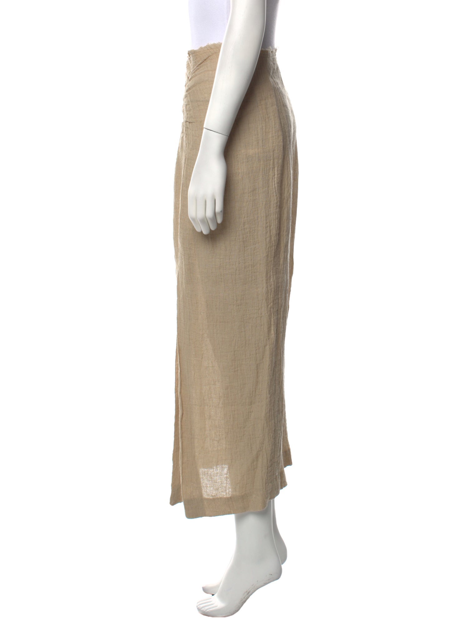 Nanushka Linen Long Skirt