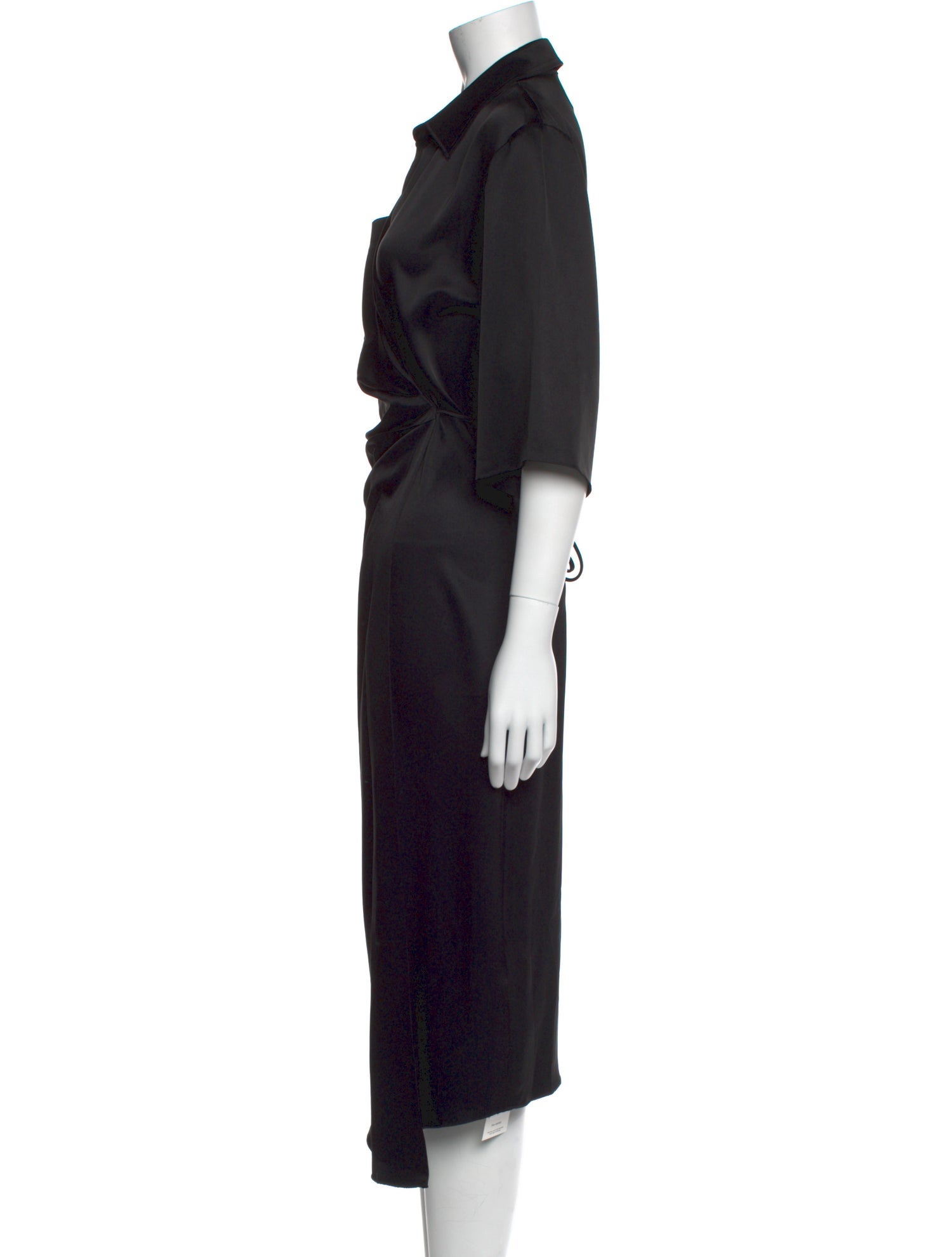 Nanushka V-Neck Midi Length Dress