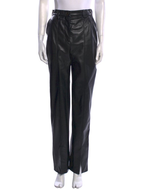Nanushka Vegan Leather Straight Leg Pants