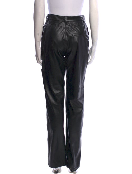 Nanushka Vegan Leather Straight Leg Pants