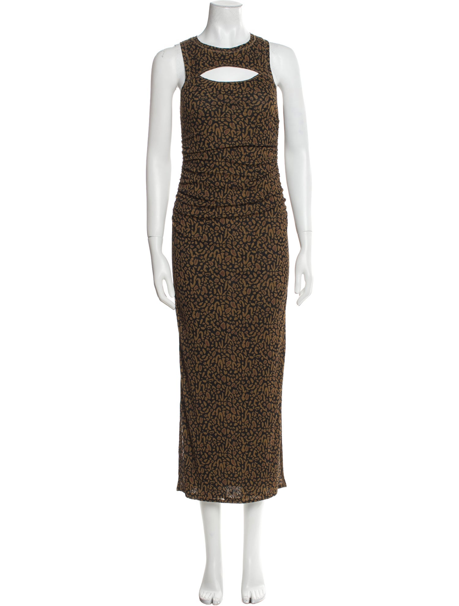 Nanushka Animal Print Long Dress w/ Tags