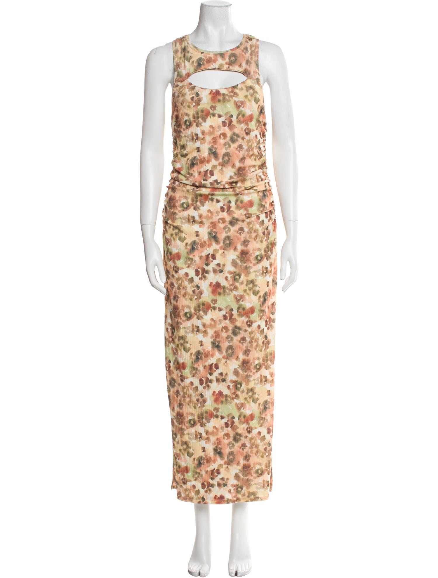 Nanushka Floral Print Long Dress w/ Tags