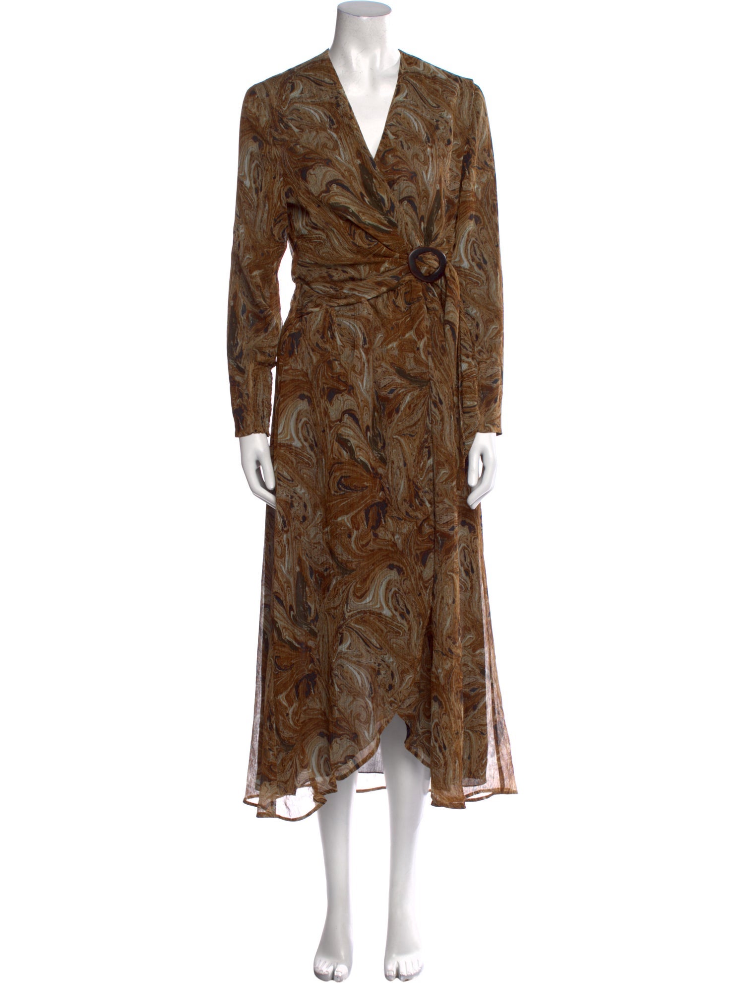 Nanushka Printed Long Dress w/ Tags