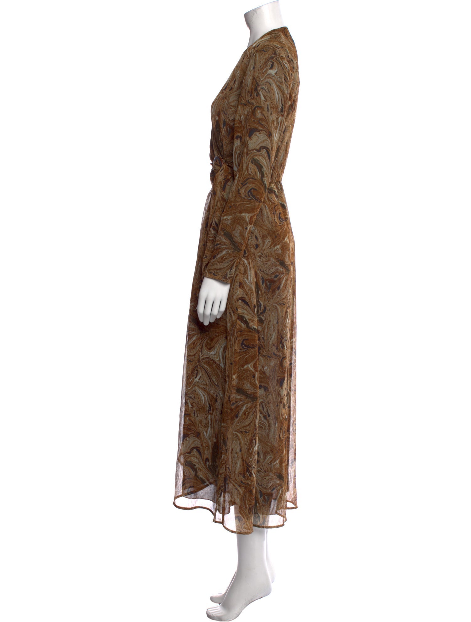 Nanushka Printed Long Dress w/ Tags