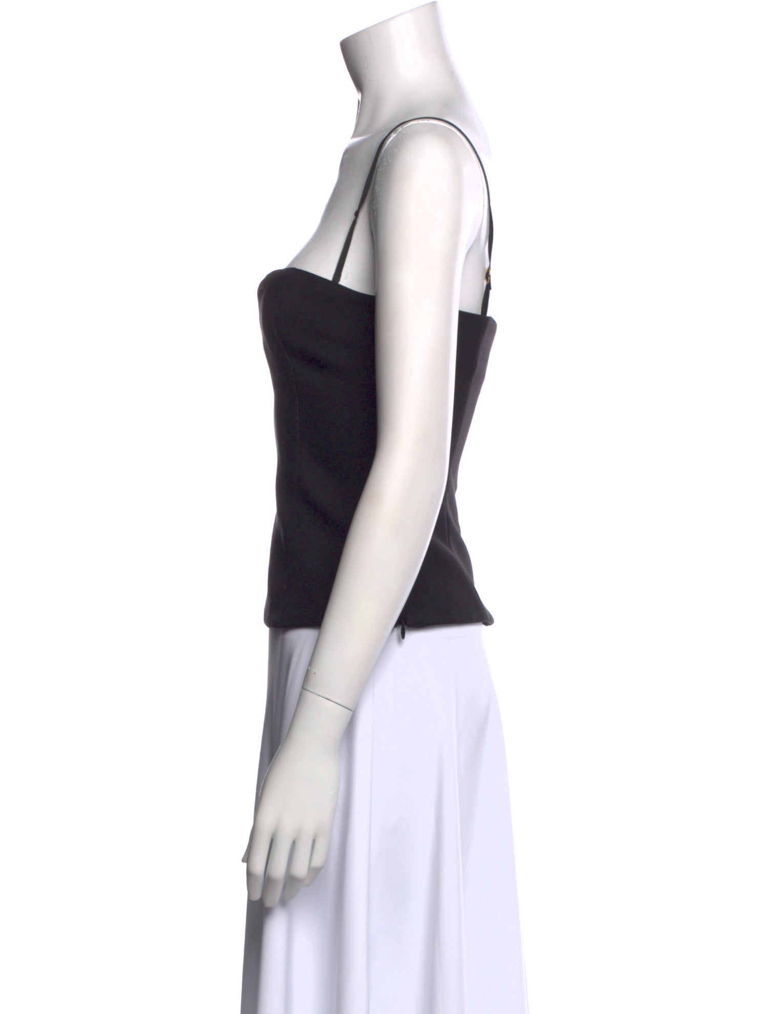 Nanushka Strapless Crop Top