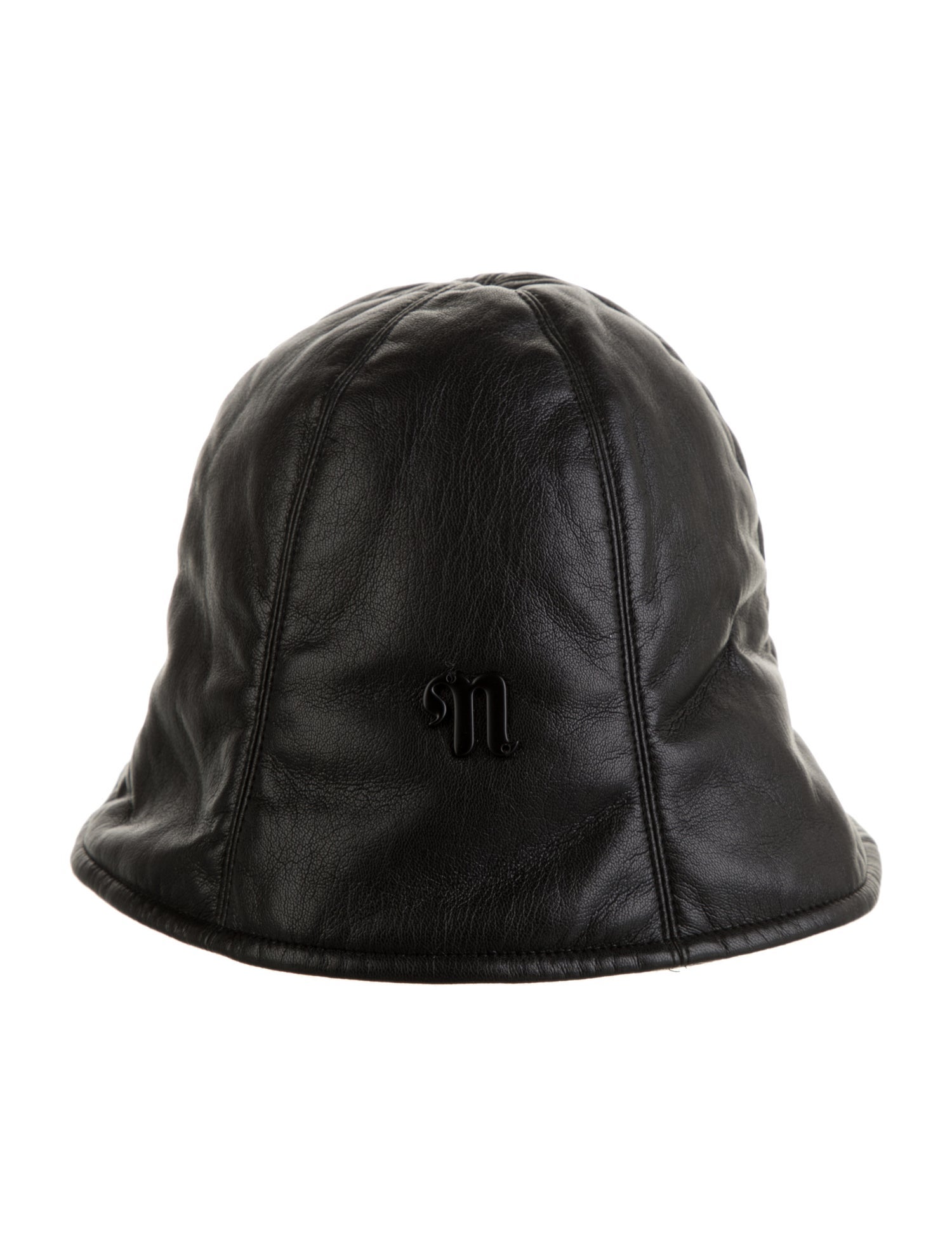 Nanushka leather bucket hat w/Tags