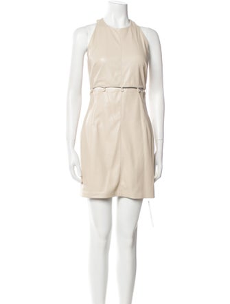 Nanushka Crew Neck Mini Dress