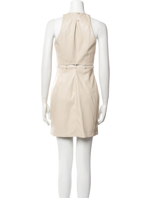 Nanushka Crew Neck Mini Dress