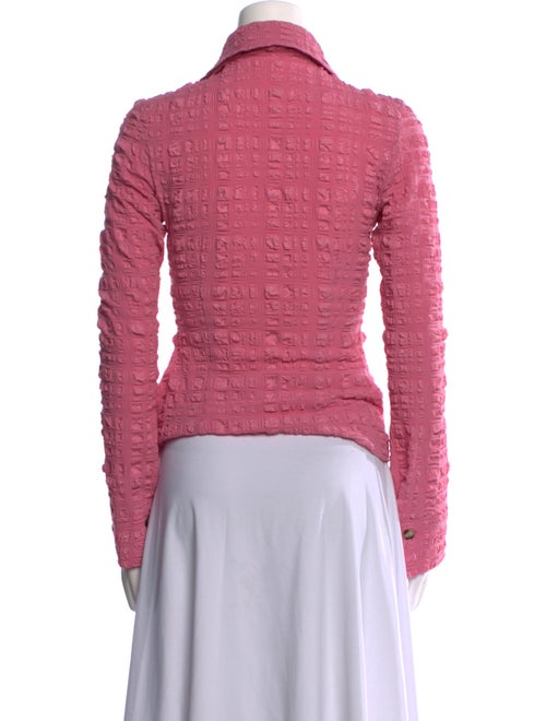 Nanushka Long Sleeve Button-Up Top