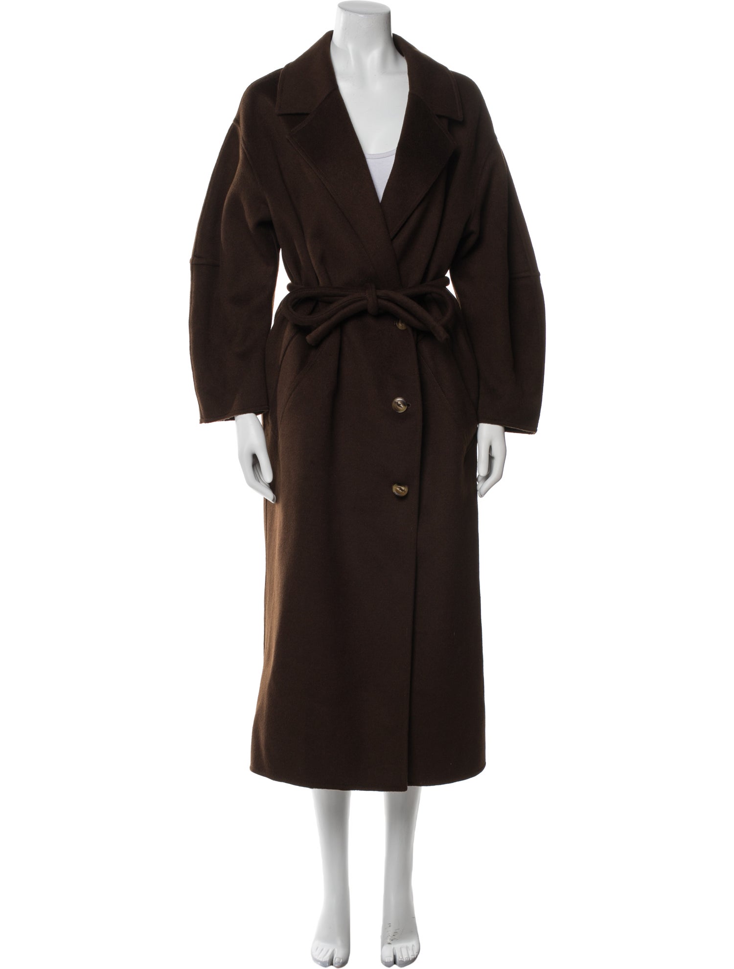 Nanushka Wool Trench Coat