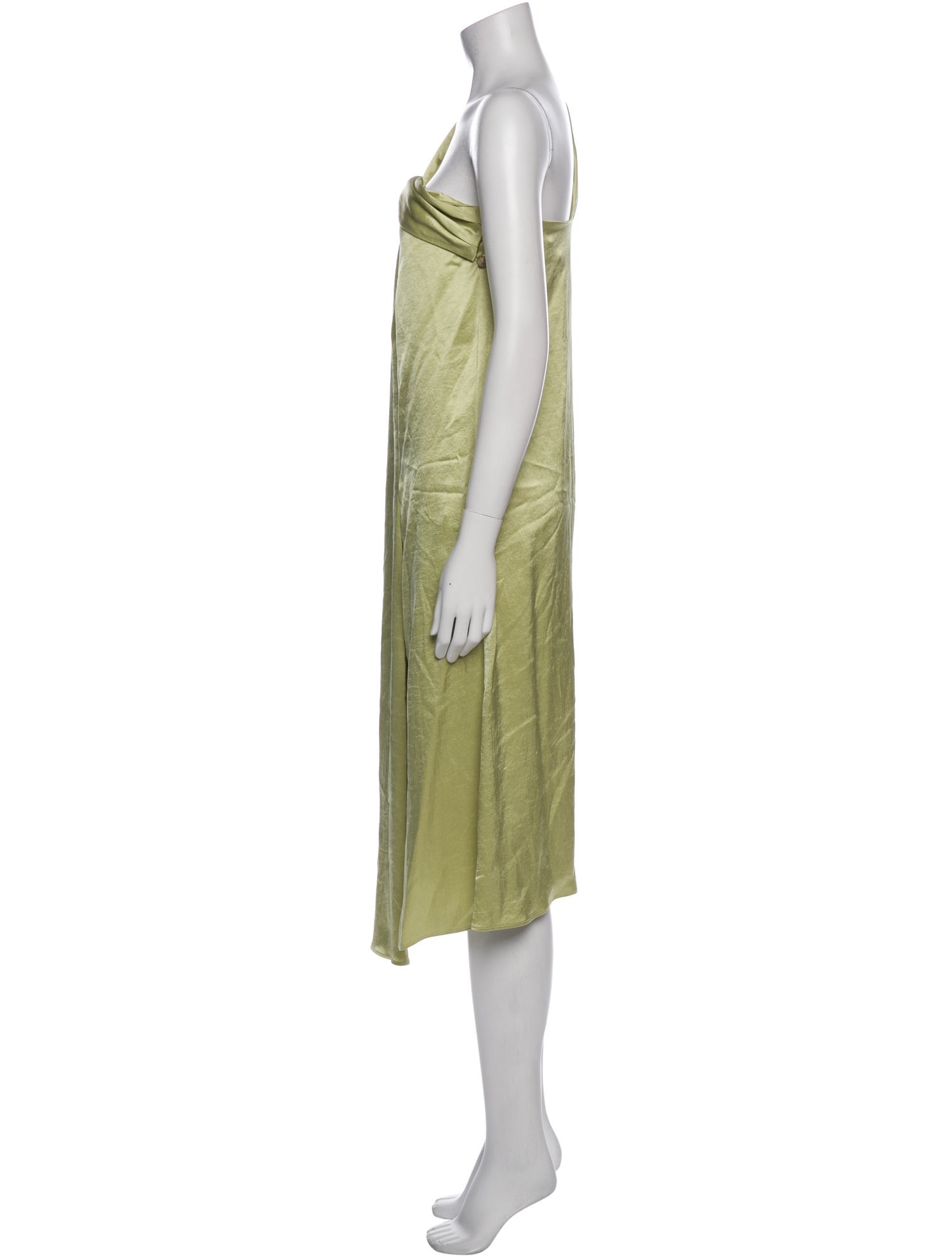 Nanushka One-Shoulder Long Dress