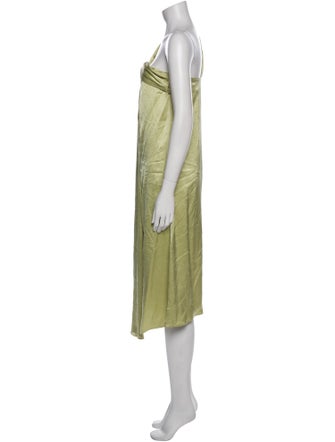 Nanushka One-Shoulder Long Dress