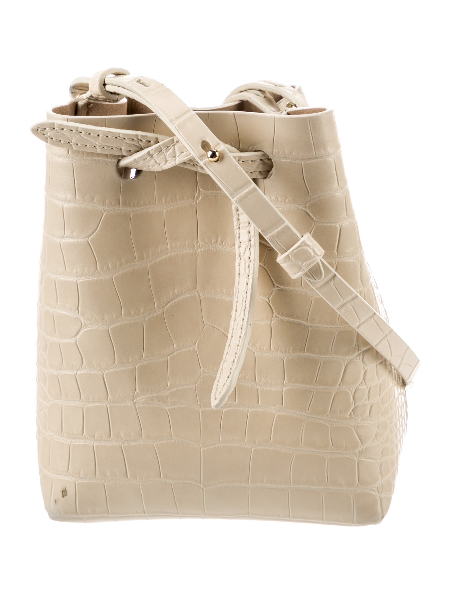 Nanushka Leather Bucket Bag