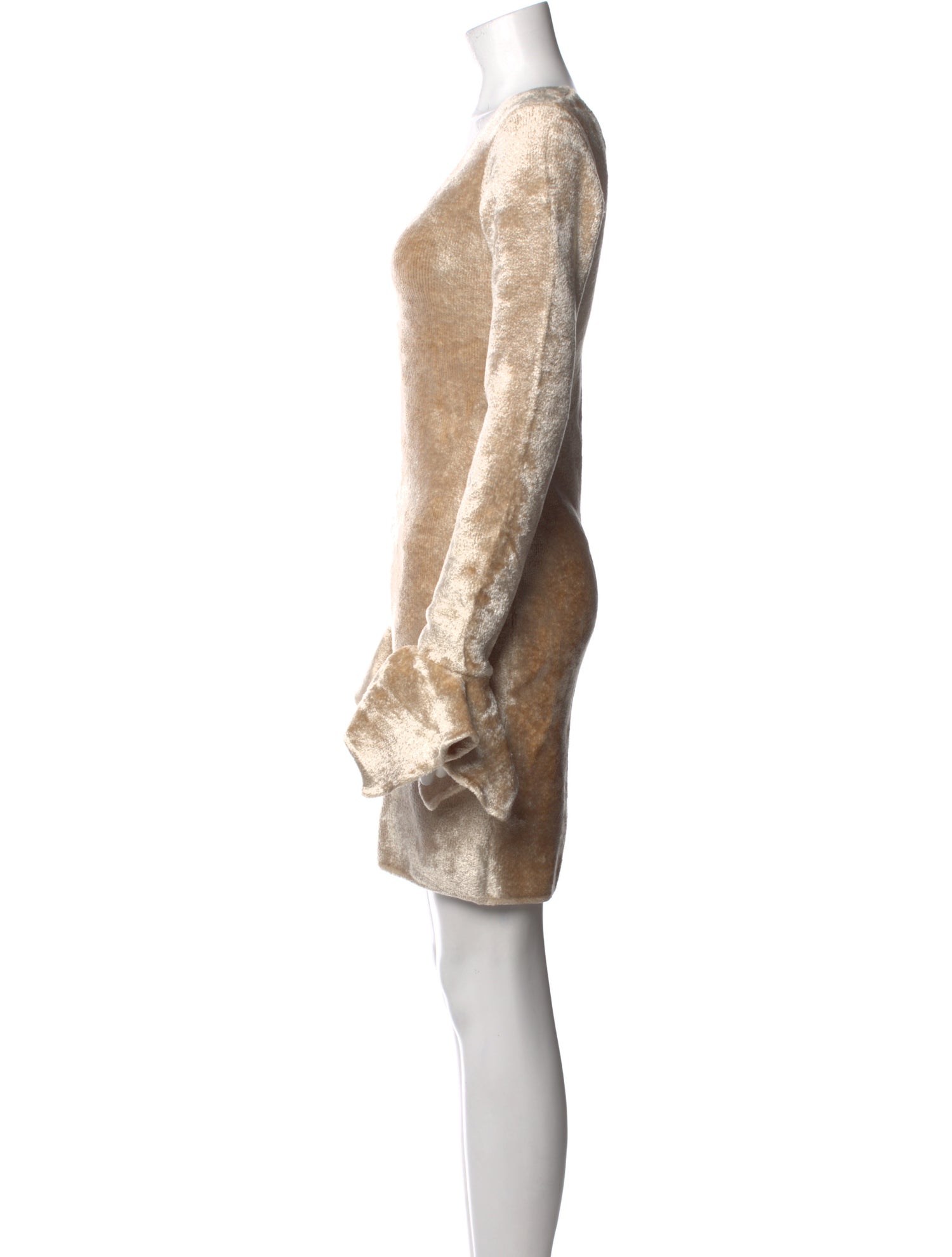 Nanushka Scoop Neck Mini Dress