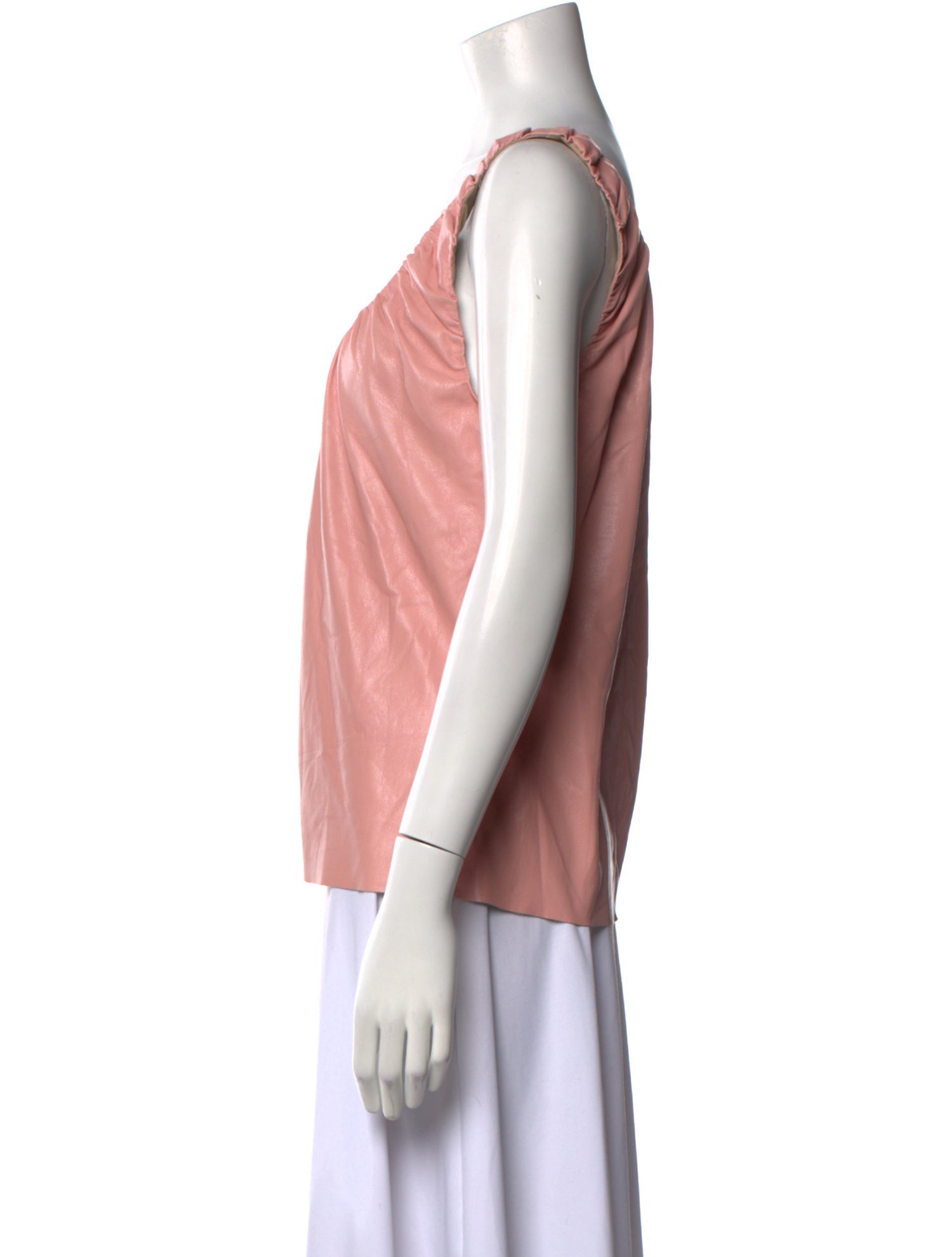 Nanushka Scoop Neck Sleeveless Top