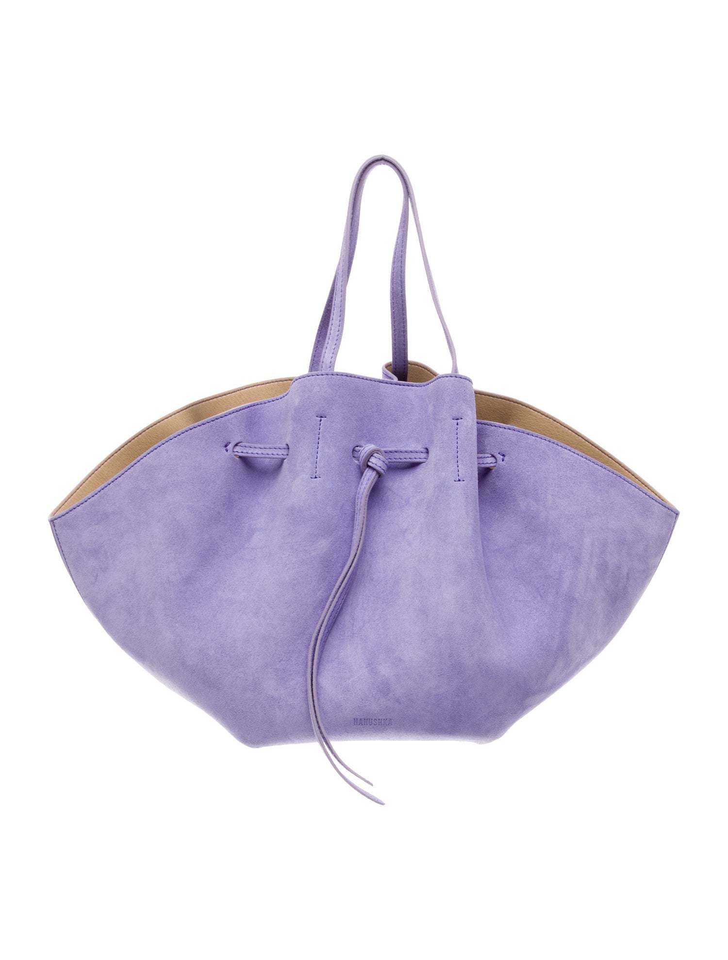 Nanushka Leather Top Handle Bag