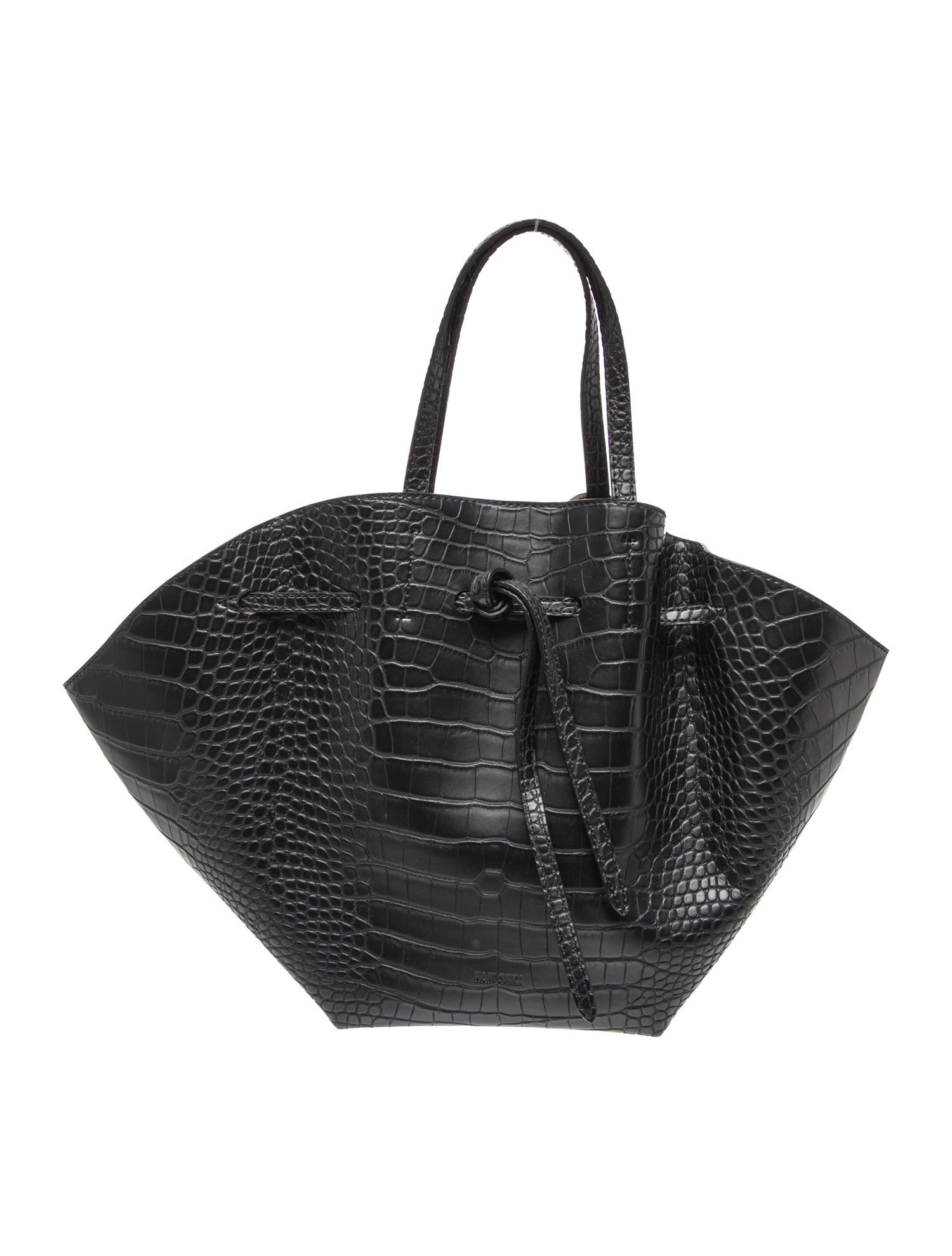 Nanushka Embossed Leather Bucket Bag w/ Tags
