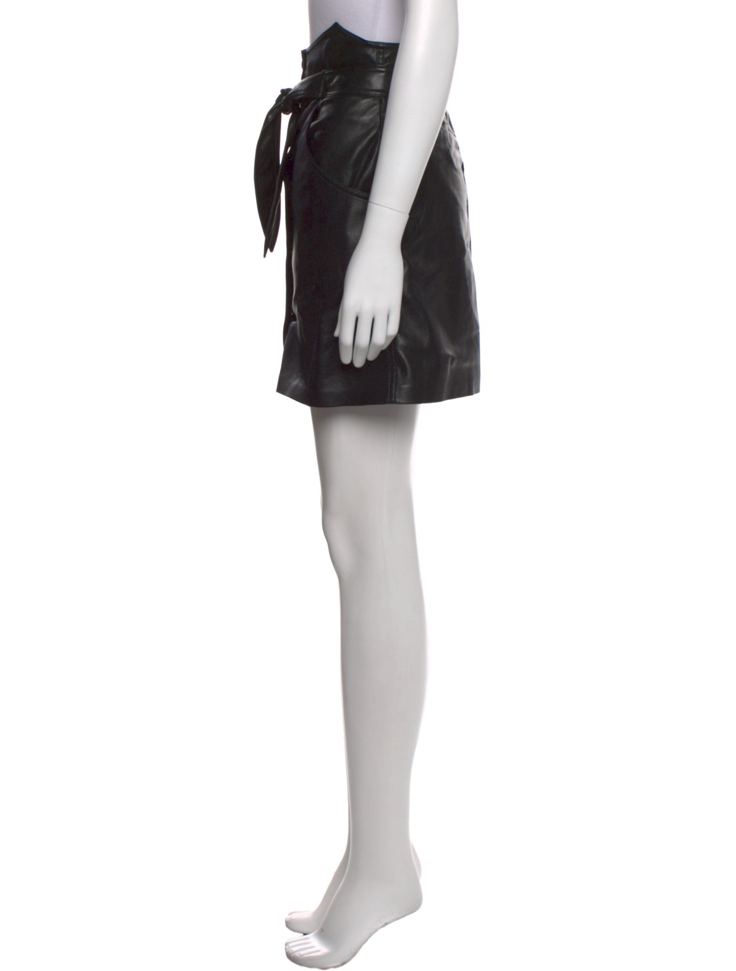 Nanushka Embroidered Accent Mini Skirt