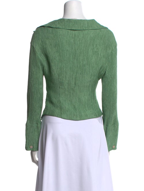 Nanushka Long Sleeve Crop Top