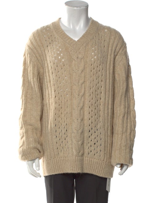 Nanushka V-Neck Long Sleeve Pullover