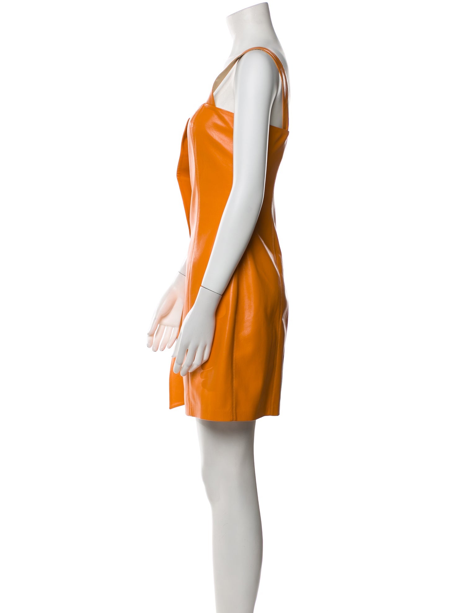 Nanushka Square Neckline Mini Dress