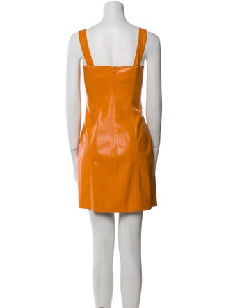 Nanushka Square Neckline Mini Dress