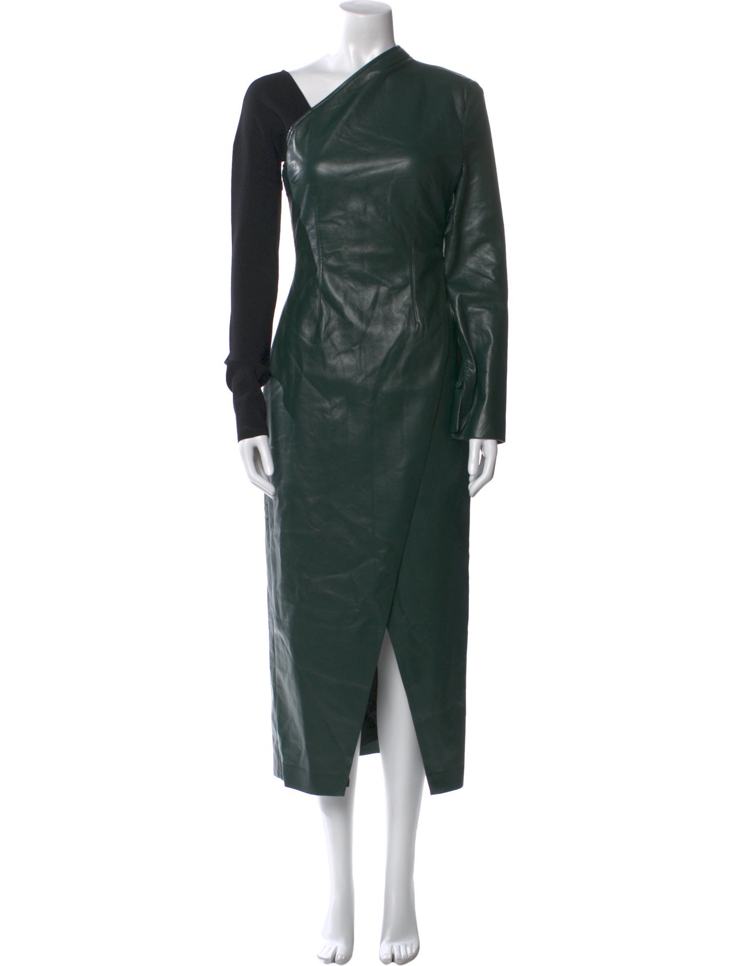 Nanushka One-Shoulder Long Dress