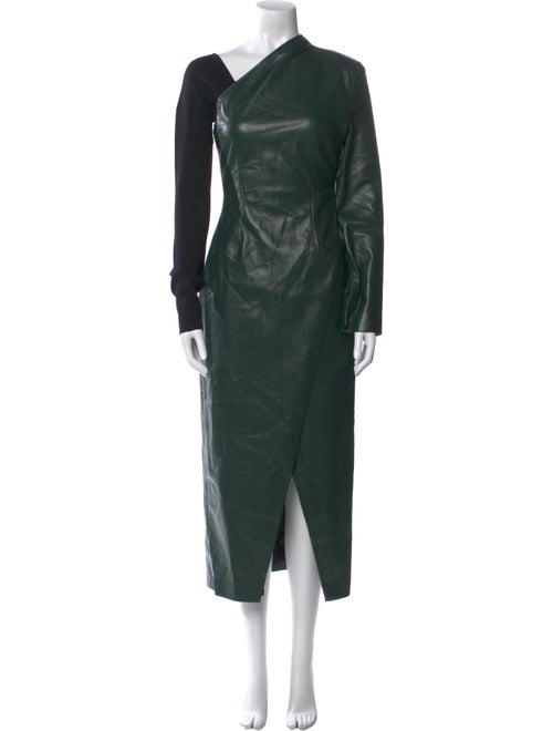 Nanushka One-Shoulder Long Dress