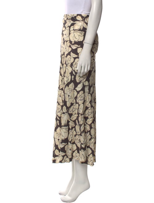 Nanushka Floral Print Midi Length Skirt