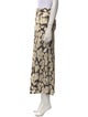 Nanushka Floral Print Midi Length Skirt