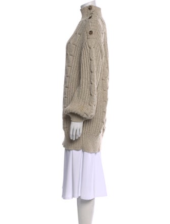 Nanushka Wool Mock Neck Sweater