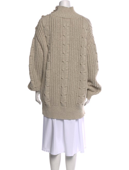 Nanushka Wool Mock Neck Sweater