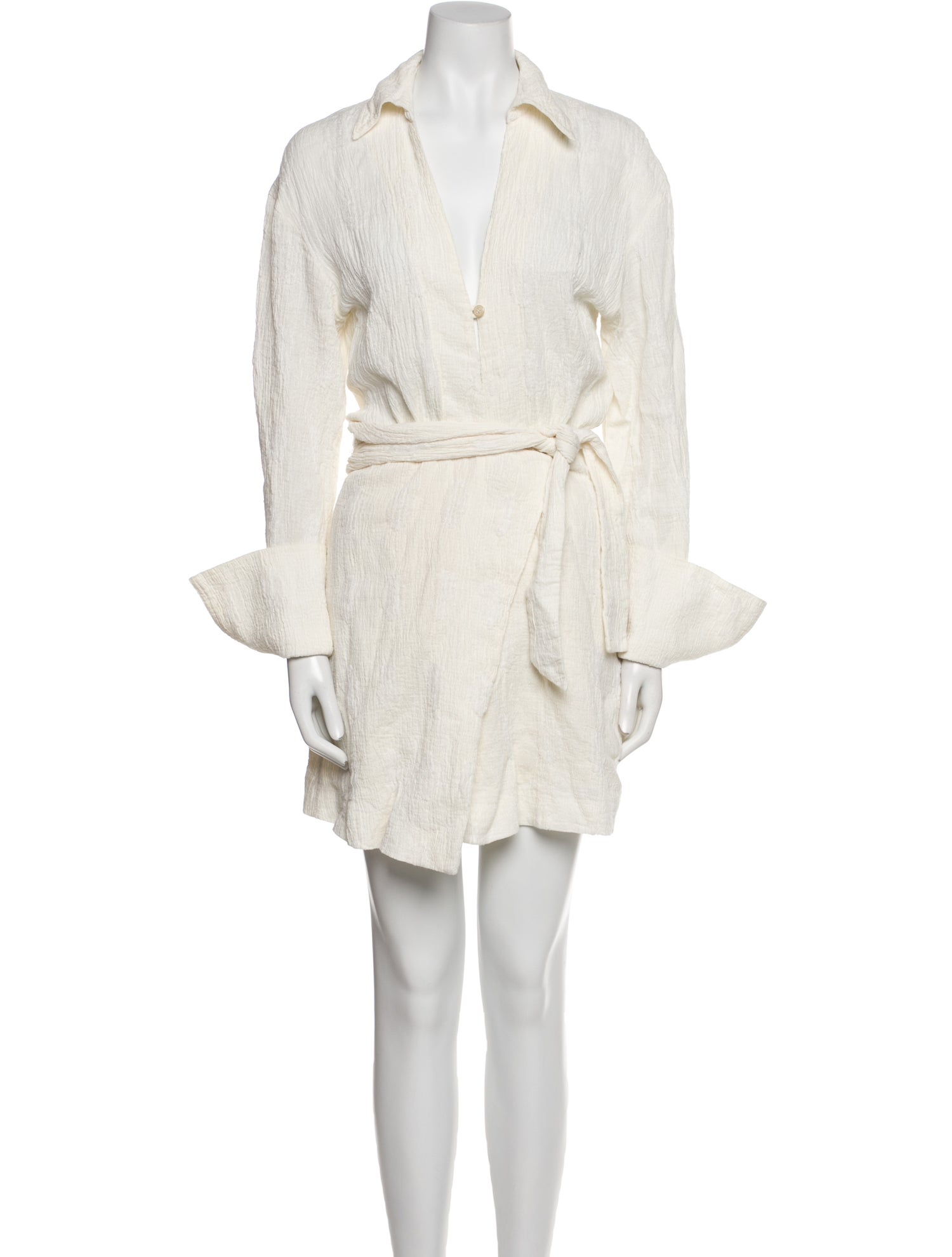 Nanushka Linen Mini Dress