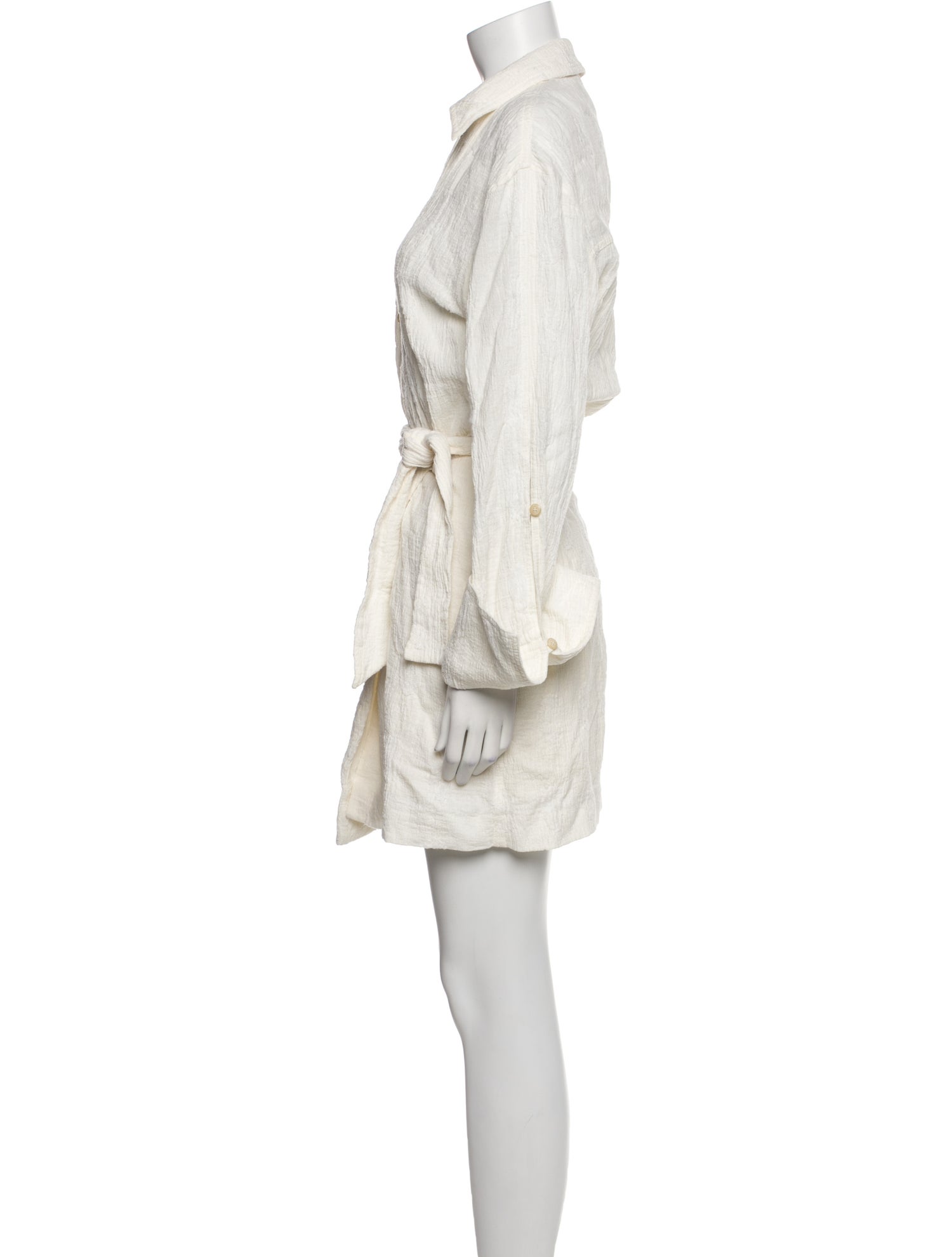 Nanushka Linen Mini Dress