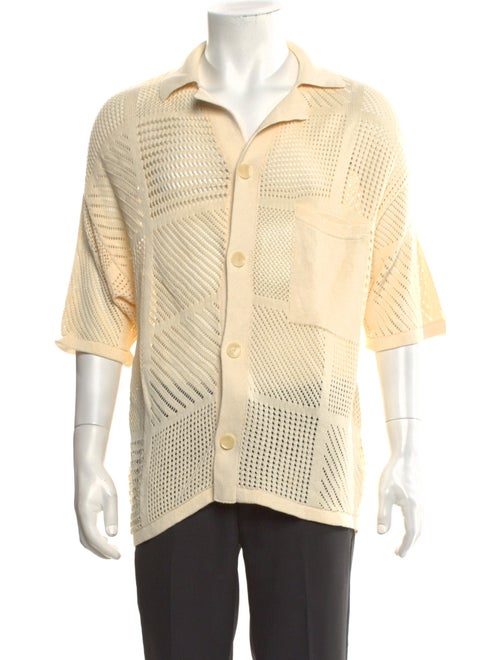 Nanushka Printed Short Sleeve Shirt