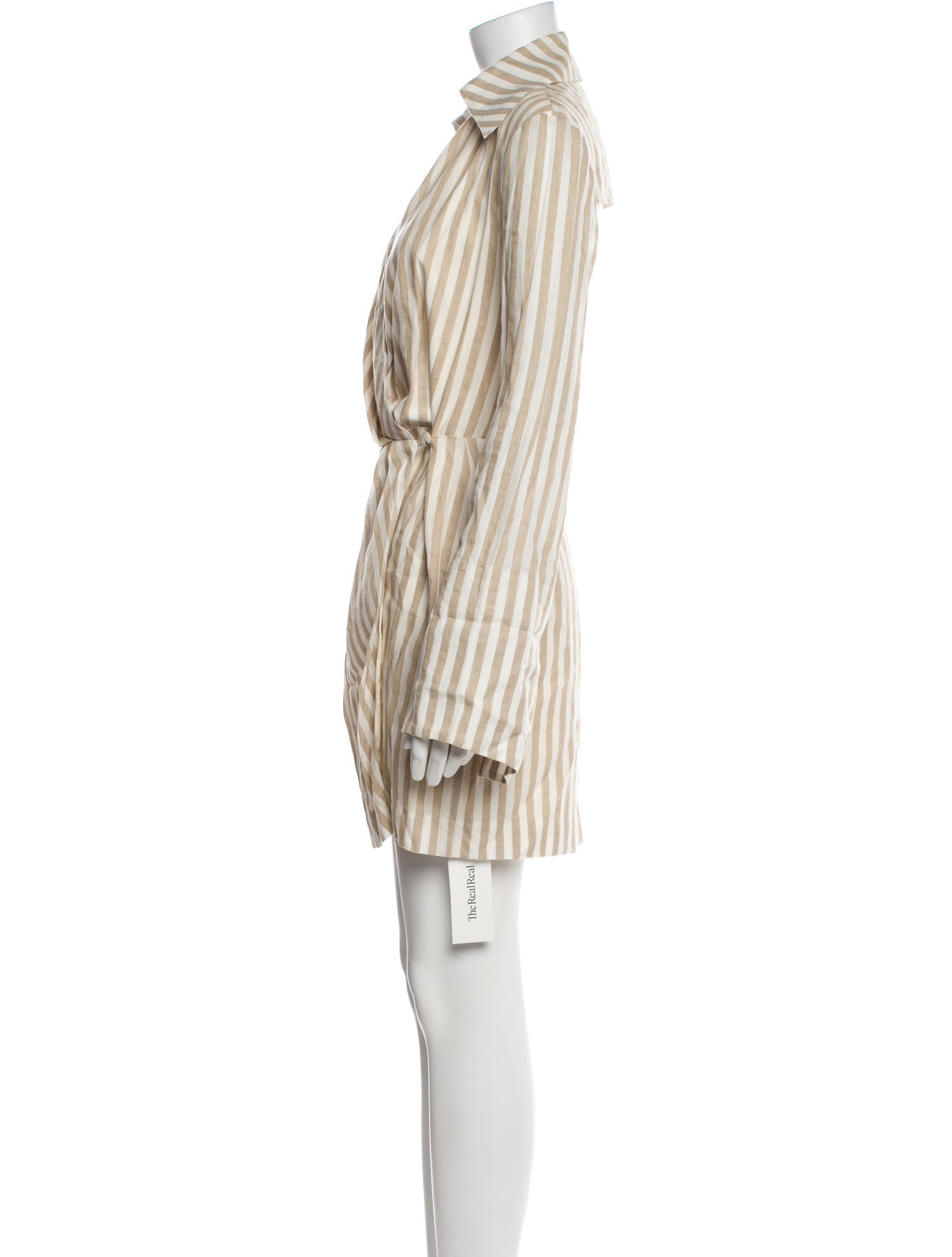 Nanushka Striped Mini Dress