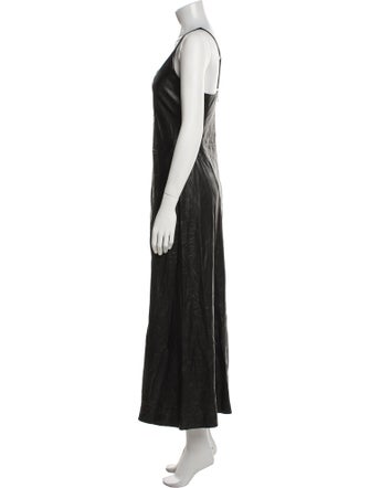 Nanushka V-Neck Long Dress